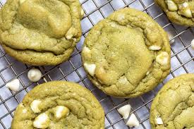 Delightful Green Tea Matcha Cookies with Sweet White Chocolate Chips