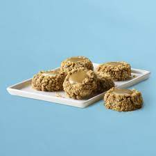 Irresistible Delights: Peanut Butter Caramel Thumbprint Cookies