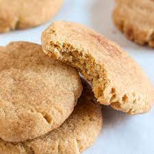 peanut butter snickerdoodle cookies
