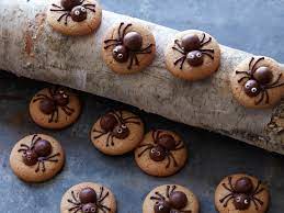 Creepy-Crawly Delights: Peanut Butter Spider Cookies for a Spooktacular Treat!