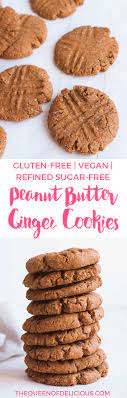 peanut butter ginger cookies