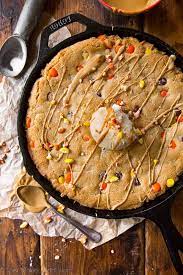 Indulge in the Heavenly Delights of a Peanut Butter Cookie Skillet