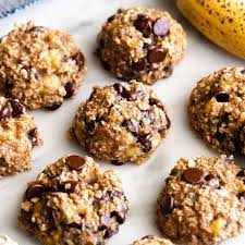 healthy banana oatmeal cookies