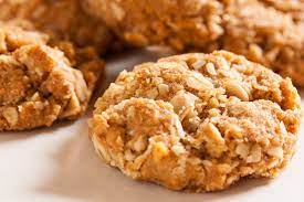 healthy oat and coconut cookies
