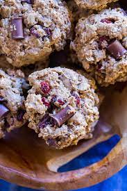 healthy oatmeal cranberry cookies