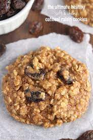 heart healthy oatmeal raisin cookies