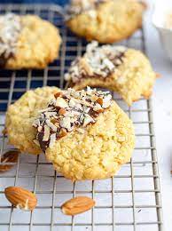 almond flour coconut cookies
