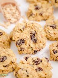 easy no bake oatmeal raisin cookies