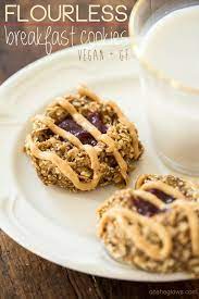 healthy oatmeal thumbprint cookies