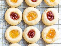 almond flour raspberry cookies