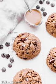 almond butter chocolate chip cookies