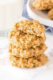 healthy no bake peanut butter oatmeal cookies