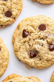 chocolate chip cookies made with almond flour