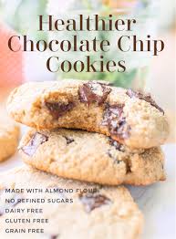 almond flour stevia chocolate chip cookies