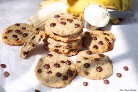 banana coconut chocolate chip cookies