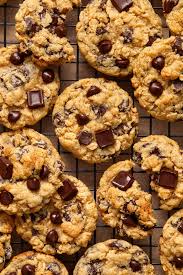 oatmeal almond flour chocolate chip cookies