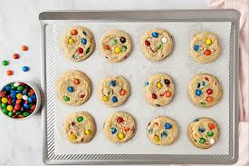 almond flour m&m cookies