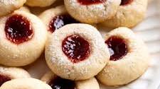 cream cheese thumbprint cookies