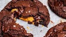 vegan chocolate peanut butter cookies