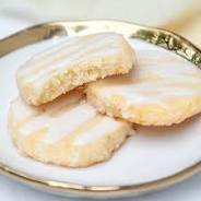 lemon glazed shortbread cookies