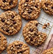 choc chip oat cookies
