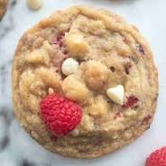 white chocolate raspberry macadamia nut cookies