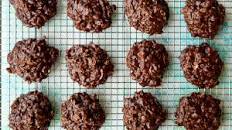 chocolate oat no bake cookies