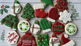 christmas cookies decoration