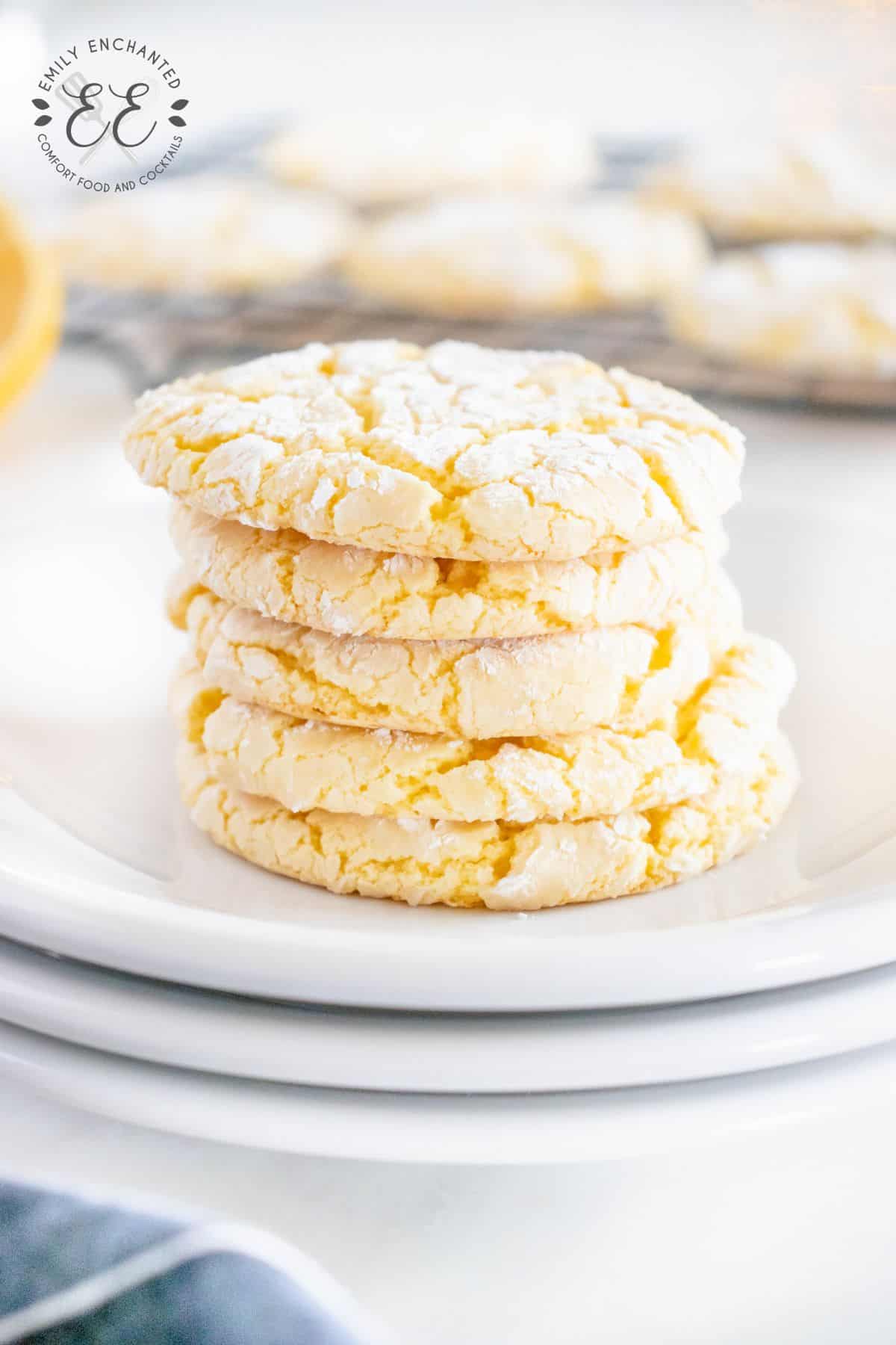 lemon cake mix cookies