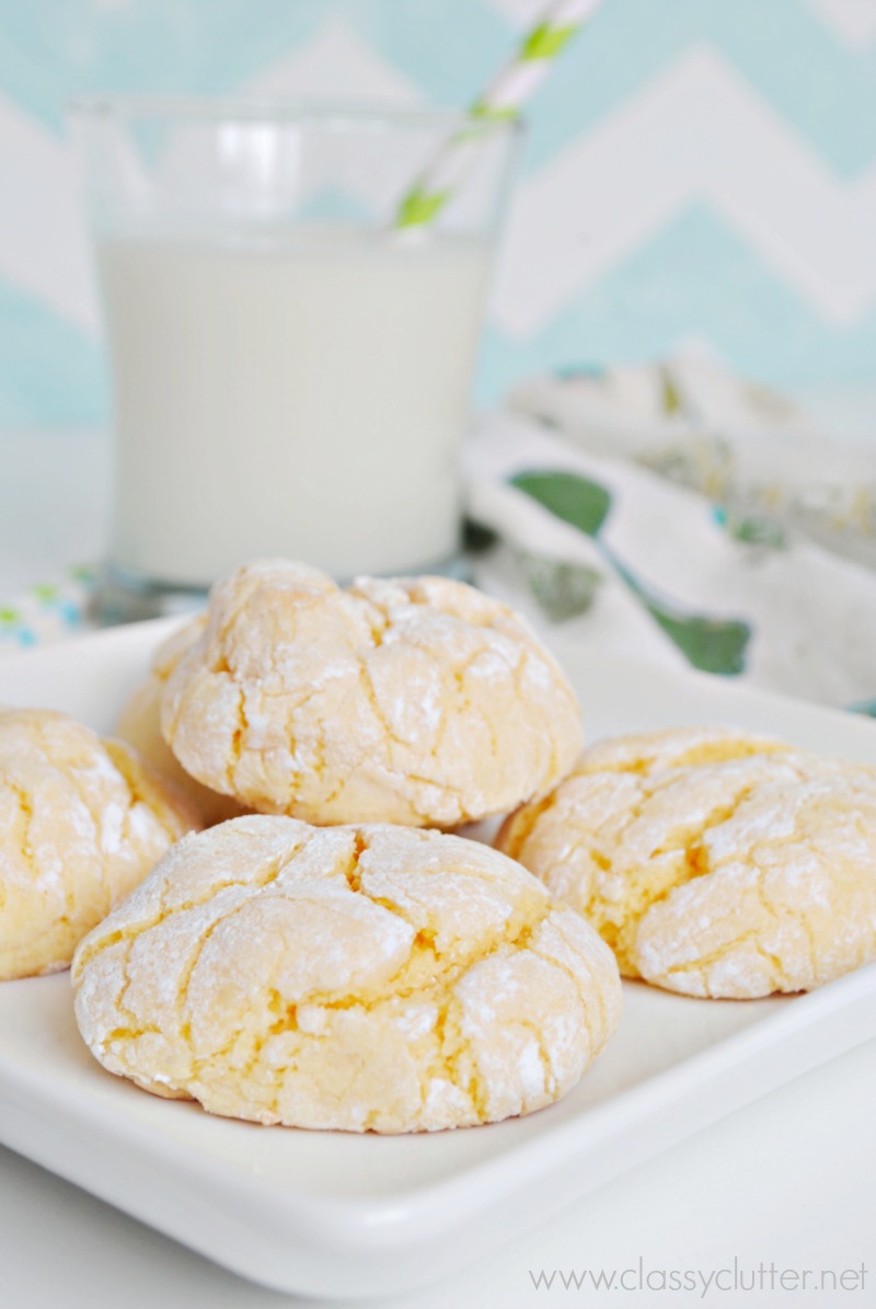 lemon cake mix cookies