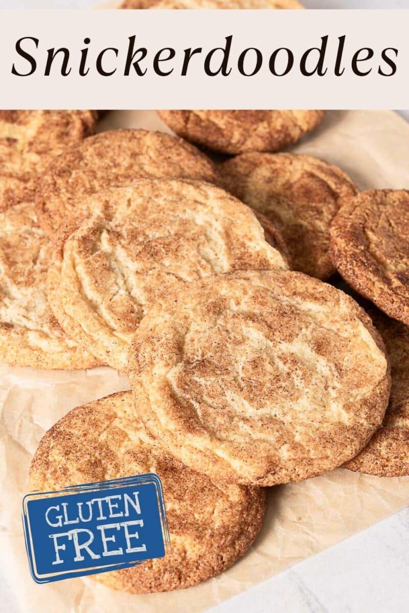 gluten free snickerdoodles