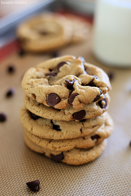 simple chocolate chip cookies