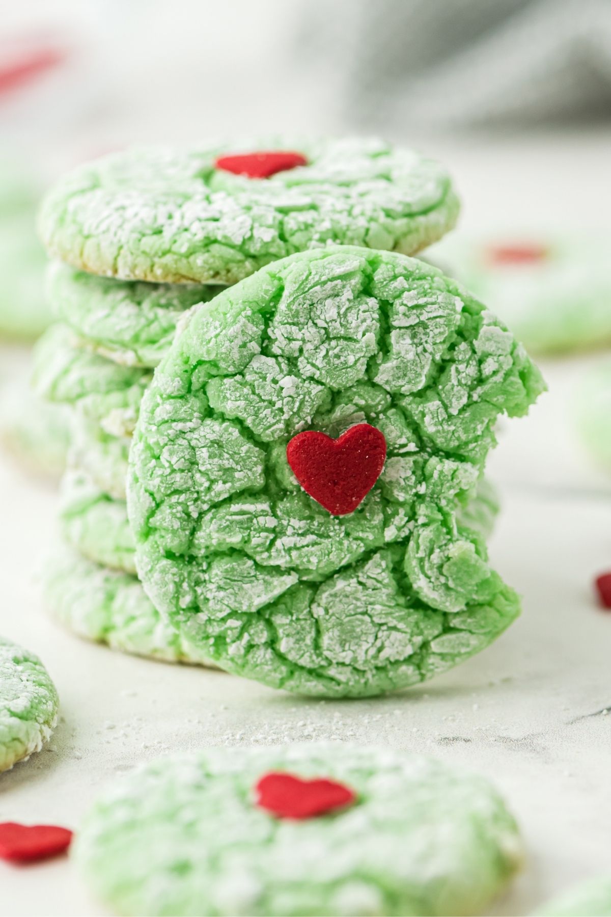 cake mix crinkle cookies