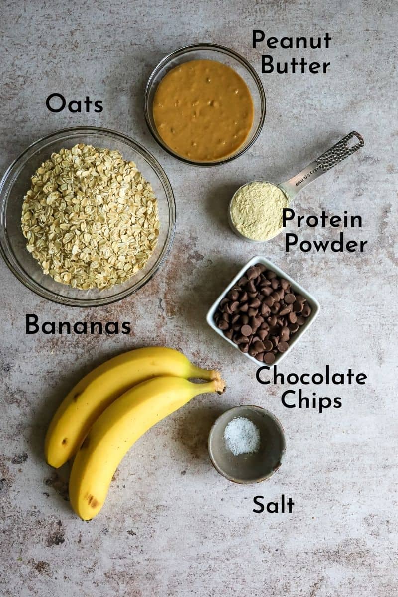 peanut butter banana oatmeal cookies