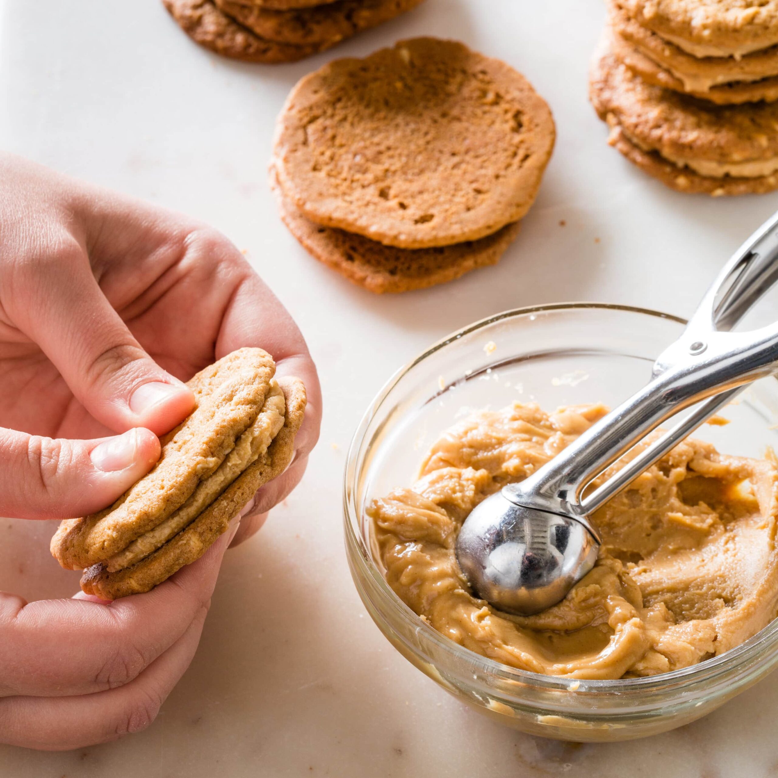 Decadent Delights: Peanut Butter Sandwich Cookies Extravaganza