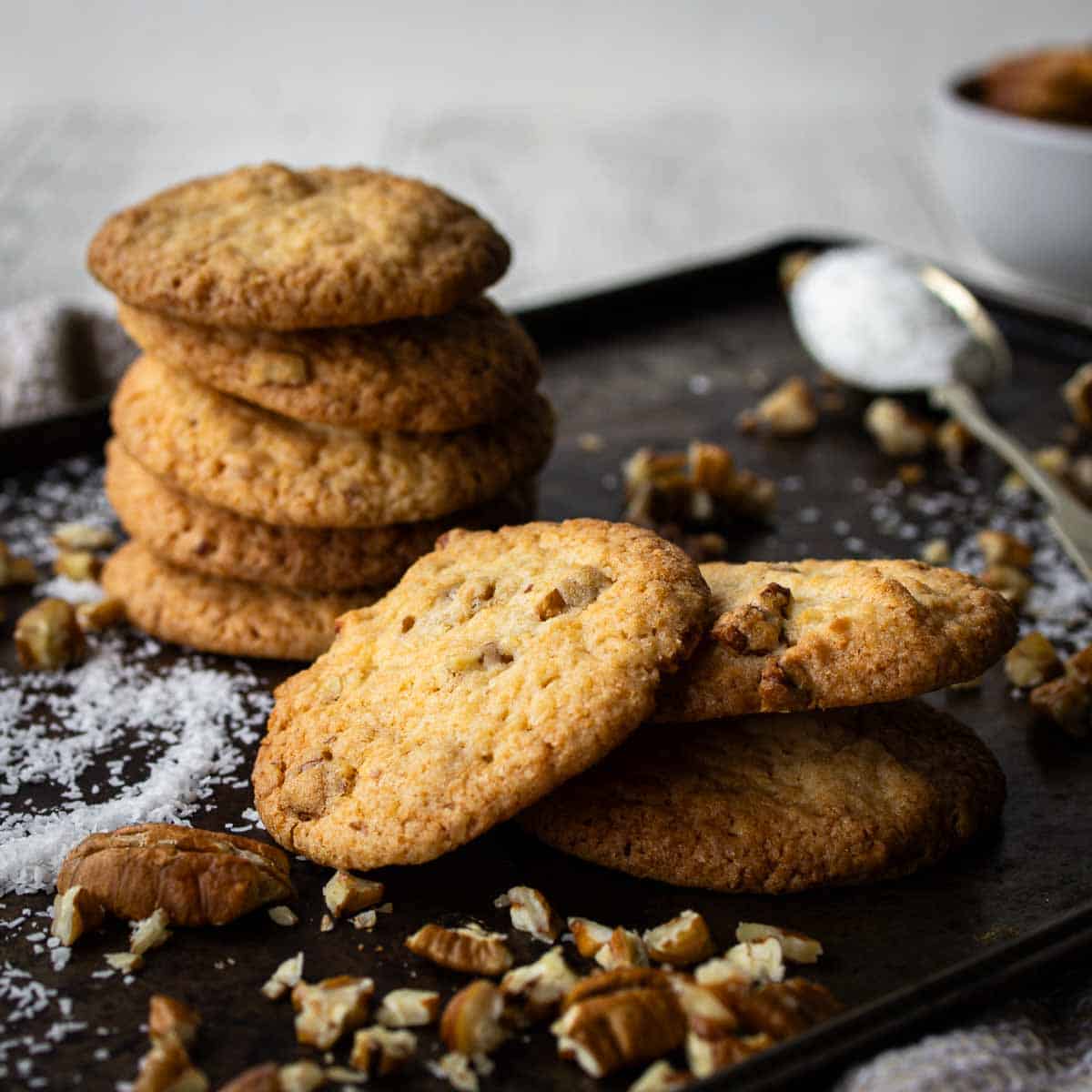 coconut pecan cookies